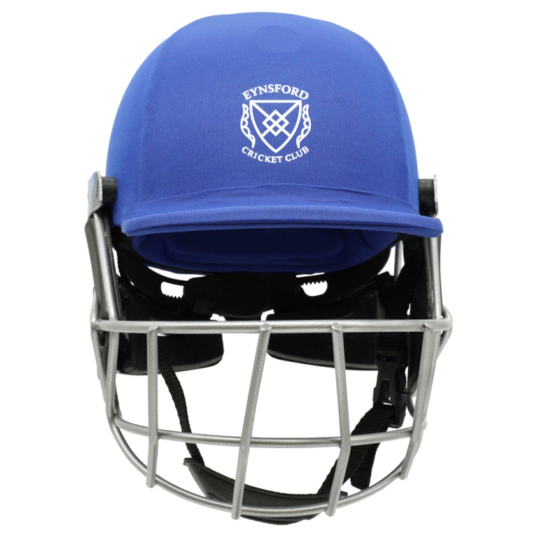 Eynsford CC - Forma Cricket Helmet - Pro Axis- Titanium Grill - Royal