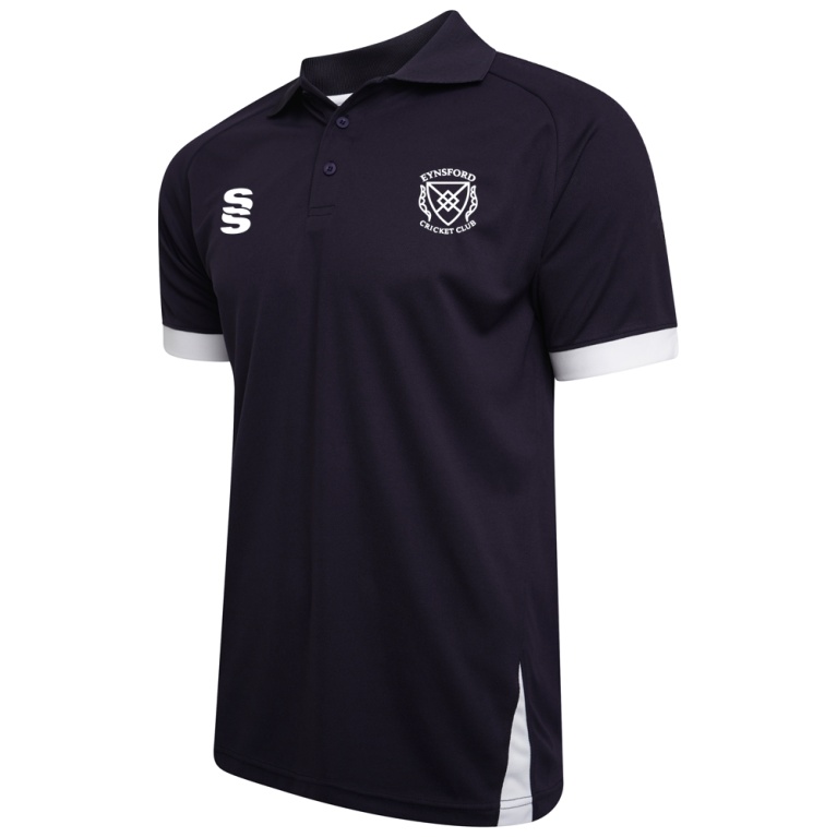 Fuse Polo Shirt : Navy / White