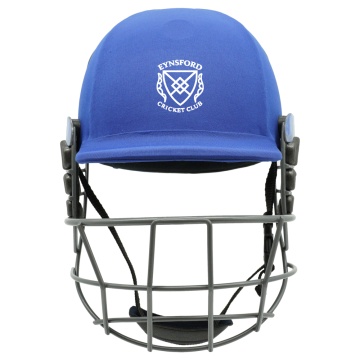 Eynsford CC - Forma Cricket Helmet - Little Master - Titanium Grill - Royal